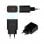 Aisens A110-0682 Caricatore da muro 1x USB-C 1x USB 20W Nero