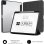 Subblim Clear Shock Case Funda Negra para iPad Pro 12.9"