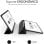 Subblim Clear Shock Case Funda Negra para iPad Pro 12.9"