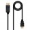 Nanocable Cable Conversor DisplayPort a HDMI 10m Negro