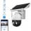 Nivian Câmara de Vigilância 360º 4G SIM + Painel Solar 7W Bateria de Longa Duração