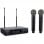 Audibax Sidney 1250 B Sistema de Microfone Sem Fios Dual UHF com Frequência B + Estojo