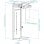 TooQ TQMUD01 CPU-Unterstützung unter Tisch/Wand, max. 10 kg
