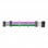 Câble d'extension PCIe Mars Gaming MCA-16 ARGB 8 + 8 broches pour carte graphique 310 mm