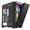 Nfortec Krater X Vidro Temperado USB 3.0 ARGB Preta