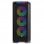 Nfortec Krater X Vidro Temperado USB 3.0 ARGB Preta