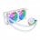 Cooler Master MasterLiquid PL240 Flux White Edition Kit de Refrigeração Líquida Branco