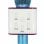 OTL Technologies Microfone Karaoke Hatsune Miku Sem fios com altifalante para qualquer fonte de som