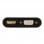 Gembird A-VGA-HDMI-02 Adapterkabel (VGA-Stecker auf HDMI/VGA-Buchse), 0,15 m, Schwarz