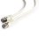 Netzwerkkabel RJ45 Cat6 F/UTP FTP 0,5m Weiß Gembird