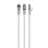 Netzwerkkabel RJ45 Cat6 F/UTP FTP 0,5m Weiß Gembird