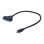 Gembird AUS303 Cable Adaptador Disco Duro 2.5" USB-C 3.0 a SATA 20cm Negro