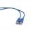 Gembird PP12-2M/B Câble réseau RJ45 UTP Cat5e 2m Bleu