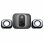 HP DHS-2111S Altavoces 2.1 Gris/Negro