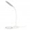 Lampe de bureau Gembird avec chargeur sans fil blanc