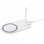 Lampe de bureau Gembird avec chargeur sans fil blanc