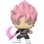 Funko Pop Dragon Ball Super Goku Preto Rosa com Foice