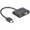 Gembird A-HDMIM-HDMIFVGAF-01 Cable Adaptador HDMI Macho/Hembra + VGA Hembra + Jack 3.5mm
