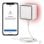 Detector de vazamento de água Eve Water Guard 10EBZ8701 Apple HomeKit Bluetooth Thread Alerta Visual e Sonoro