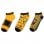 Conjunto de 3 meias Hufflepuff Cinereplicas Harry Potter