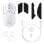 HyperX Pulsefire Haste 2 Wireless Ratón Gaming Inalámbrico RGB 26000 DPI Blanco