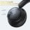 Cuffie wireless Soundcore Life Tune con microfono nere