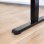 TooQ TQESSD22-BK Origami Mesa de Escritorio Eléctrica Ajustable Elevable Negra