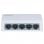 Dahua Technology DH-PFS3005-5ET-L Switch Não-Gerido L2 5 Portas Fast Ethernet Branco