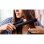 Prancha de Cabelo Cerâmica Queratina Philips Essential StraightCare BHS378 230ºC 6 Configurações Iónica Desligamento Automático Preto Rosa
