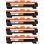Pccom Essential Brother TN1050 Tóner Compatible Negro Pack 5