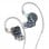 Cuffie intrauricolari HiFi FiiO FA9 Nero/Argento