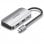 Vention HUB 5 in 1 da USB-C a USB 3.0x4/PD100W 0,15M Alluminio