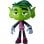 Noble Collection DC Comics Teen Titans Minifigur Beast Boy, 16 cm