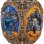 Nemesis Now Harry Potter Adore Pingente Decorativo Quatro Casas Hogwarts