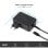 TooQ TQLC-USBCGAN90PD Carregador de portátil GAN USB-C PD3.0 90W Preto