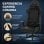 SENSE7 Spellcaster Senshi Edition Silla Gaming de Ecopiel Ergonómico Soporte Lumbar Negro