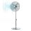 Ventilateur Cecotec EnergySilence 620 Retrostyle 50W 16" chrome oscillant 4 pales