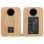 Vulkkano A4 Enceintes de monitoring actives Bluetooth 50W Marron