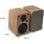Vulkkano A4 ARC Enceintes de monitoring actives Bluetooth 50W Marron
