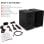 Vulkkano A5 ARC Enceintes de monitoring actives Bluetooth 100W Noir