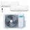 Klimaanlage Hisense 2AMW52CF912 Split 2x1 WiFi 4100W A++ Wärmepumpe