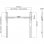 Kimex 012-1146 Soporte de Pared Fijo para TV 32"-55" VESA 400x400 Max 40Kg