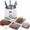 Clatronic FRR 2916 Fondue-Fritteuse 1L 6 Gabeln 900W