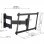 Vogel's TVM 3843 Support mural pivotant/inclinable pour TV 55"-100" VESA 400x600 Max 55Kg
