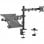 Ewent EW1519 Soporte de Escritorio para Monitor hasta 32" Máx. 8kg y Portátil hasta 15,6" Máx. 4kg