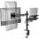 Ewent EW1519 Soporte de Escritorio para Monitor hasta 32" Máx. 8kg y Portátil hasta 15,6" Máx. 4kg