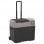 vidaXL Geleira Portátil com Rodas e Adaptador de Corrente 12-24V/100-240V 40L Preto/Cinzento