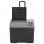 vidaXL Geleira Portátil com Rodas e Adaptador de Corrente 12-24V/100-240V 40L Preto/Cinzento