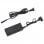 vidaXL Réfrigérateur portable avec roulettes et adaptateur secteur 12-24V/100-240V 30L Noir/Gris