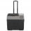 vidaXL Réfrigérateur portable avec roulettes et adaptateur secteur 12-24V/100-240V 30L Noir/Gris